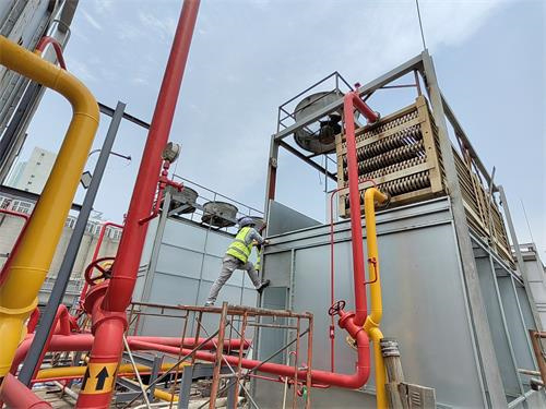 冷却塔的流量估算其实用这种方法很简单_深圳广东康明冷却厂家(冷却塔