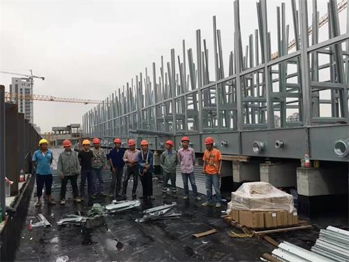 方形冷却塔出现漂水现象处理方法(冷却塔液位显示异